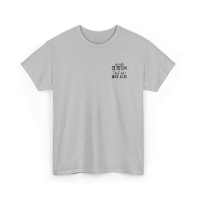 Custom Unisex Heavy Cotton Tee, Personalized T-Shirt, Unique Gift for Him or Her, Casual Wear, Everyday Tee, Graphic Tee Printify