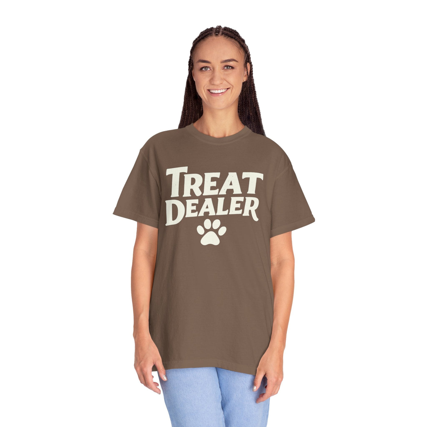 TREAT DEALER Unisex T-Shirt | Vintage Style Dog Lover Apparel Printify