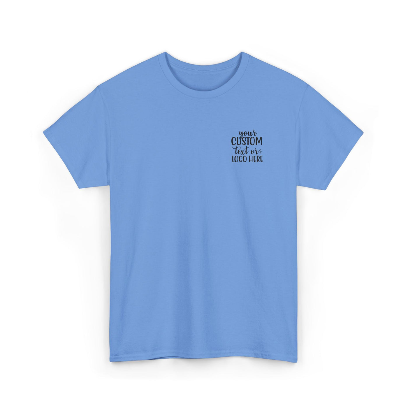 Custom Unisex Heavy Cotton Tee, Personalized T-Shirt, Unique Gift for Him or Her, Casual Wear, Everyday Tee, Graphic Tee Printify