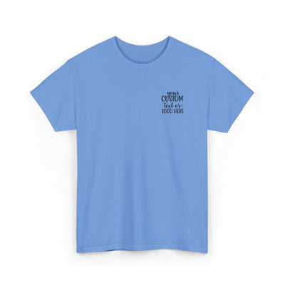 Custom Unisex Heavy Cotton Tee, Personalized T-Shirt, Unique Gift for Him or Her, Casual Wear, Everyday Tee, Graphic Tee Printify