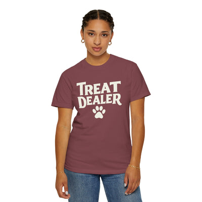 TREAT DEALER Unisex T-Shirt | Vintage Style Dog Lover Apparel Printify