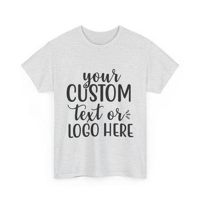 Customizable Unisex Tee with Your Text or Logo, Personalizable Gift, Casual Wear, Graphic Tee, Unique Shirt, Birthday Gift Printify
