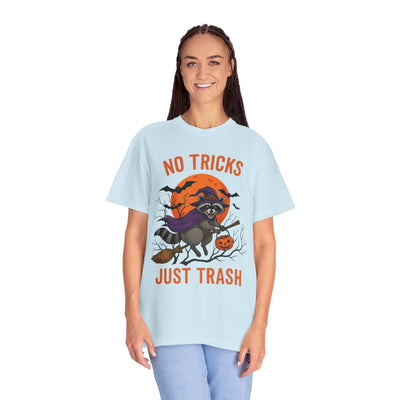 Halloween Raccoon T-shirt, Unisex Tee, Spooky Season Shirt, Autumn Apparel, Trick-or-Treat Costume Printify