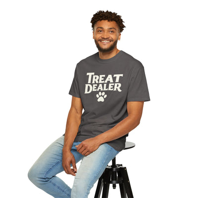 TREAT DEALER Unisex T-Shirt | Vintage Style Dog Lover Apparel Printify