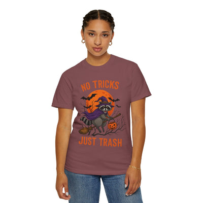 Halloween Raccoon T-shirt, Unisex Tee, Spooky Season Shirt, Autumn Apparel, Trick-or-Treat Costume Printify