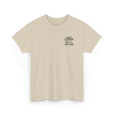 Custom Unisex Heavy Cotton Tee, Personalized T-Shirt, Unique Gift for Him or Her, Casual Wear, Everyday Tee, Graphic Tee Printify