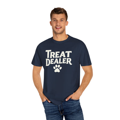 TREAT DEALER Unisex T-Shirt | Vintage Style Dog Lover Apparel Printify