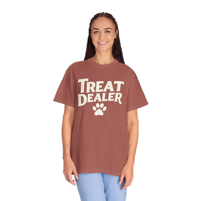TREAT DEALER Unisex T-Shirt | Vintage Style Dog Lover Apparel Printify