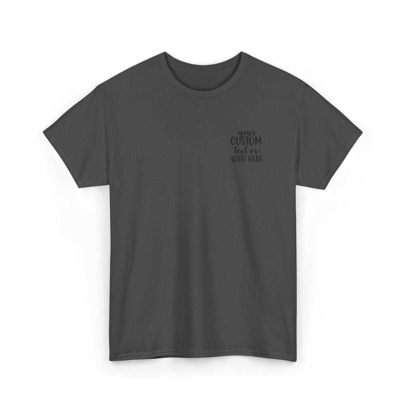 Custom Unisex Heavy Cotton Tee, Personalized T-Shirt, Unique Gift for Him or Her, Casual Wear, Everyday Tee, Graphic Tee Printify