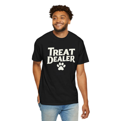 TREAT DEALER Unisex T-Shirt | Vintage Style Dog Lover Apparel Printify