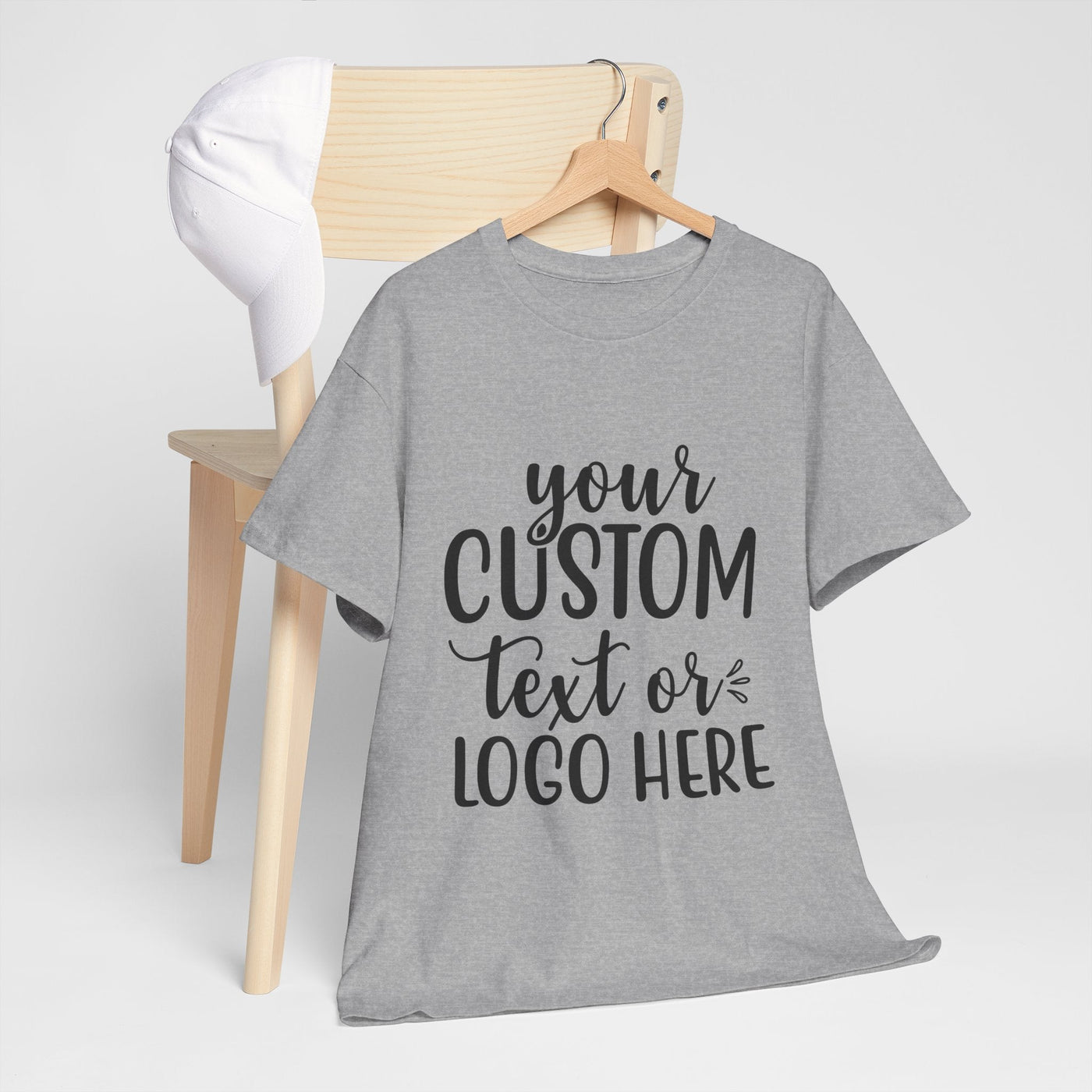 Customizable Unisex Tee with Your Text or Logo, Personalizable Gift, Casual Wear, Graphic Tee, Unique Shirt, Birthday Gift Printify