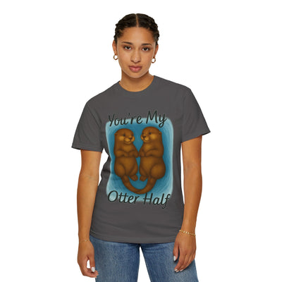 You re My Otter Half Shirt  Cute Animal Pun T Shirt for Couples  Otter Lovers Gift  Valentine Day or Anniversary Tee   Funny Wildlife Shirt Printify