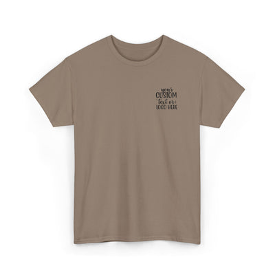 Custom Unisex Heavy Cotton Tee, Personalized T-Shirt, Unique Gift for Him or Her, Casual Wear, Everyday Tee, Graphic Tee Printify