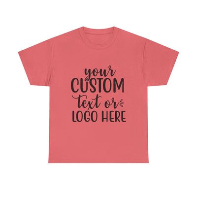 Customizable Unisex Tee with Your Text or Logo, Personalizable Gift, Casual Wear, Graphic Tee, Unique Shirt, Birthday Gift Printify