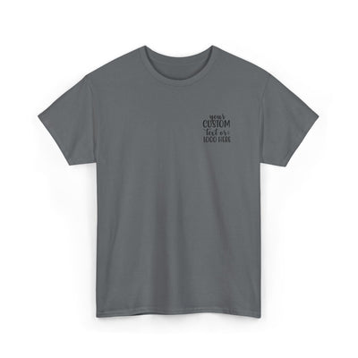 Custom Unisex Heavy Cotton Tee, Personalized T-Shirt, Unique Gift for Him or Her, Casual Wear, Everyday Tee, Graphic Tee Printify