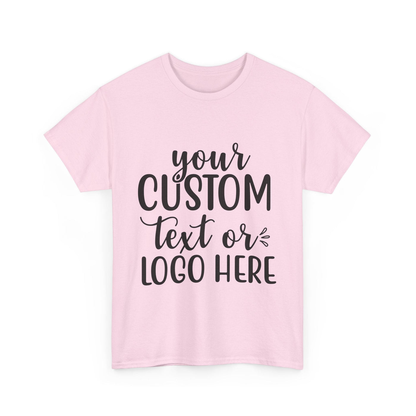 Customizable Unisex Tee with Your Text or Logo, Personalizable Gift, Casual Wear, Graphic Tee, Unique Shirt, Birthday Gift Printify