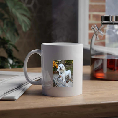 Custom Dog Photo Mug Printify
