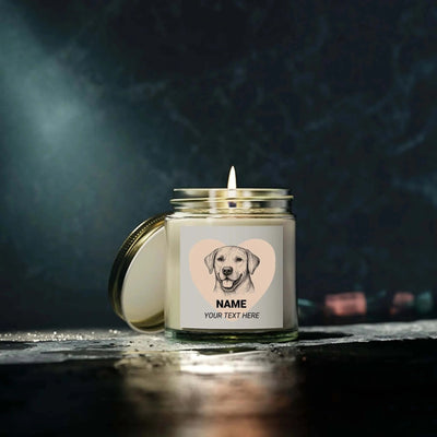 Scented Candles, Coconut Apricot Wax (4oz, 9oz) Printify