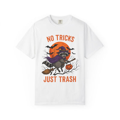 Halloween Raccoon T-shirt, Unisex Tee, Spooky Season Shirt, Autumn Apparel, Trick-or-Treat Costume Printify