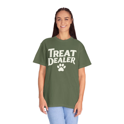 TREAT DEALER Unisex T-Shirt | Vintage Style Dog Lover Apparel Printify