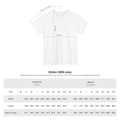 Custom Unisex Heavy Cotton Tee, Personalized T-Shirt, Unique Gift for Him or Her, Casual Wear, Everyday Tee, Graphic Tee Printify