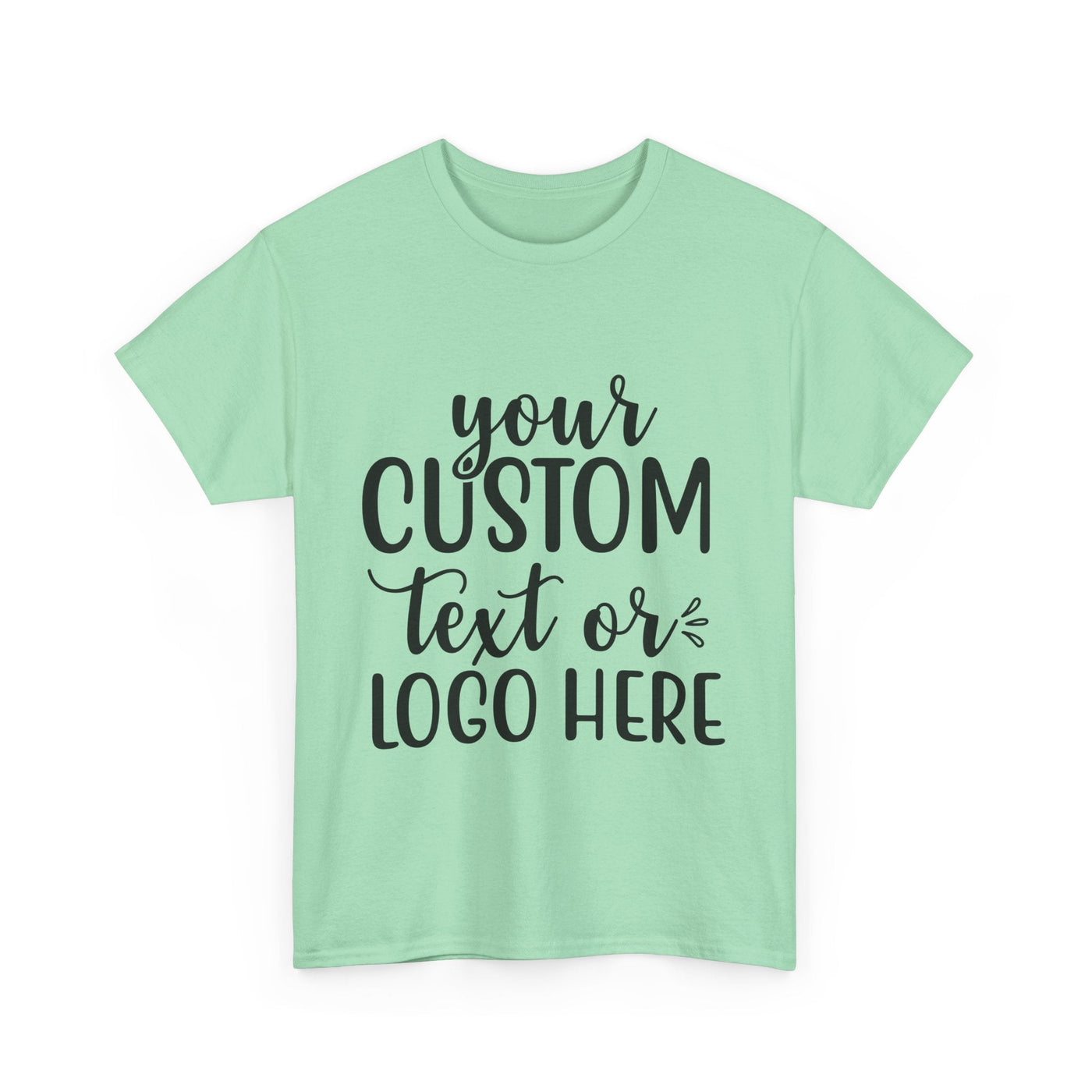 Customizable Unisex Tee with Your Text or Logo, Personalizable Gift, Casual Wear, Graphic Tee, Unique Shirt, Birthday Gift Printify