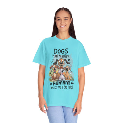 Dog Lovers Unisex T-Shirt, Fun Pet Graphic Tee, Great Gift for Animal Lovers, Casual Wear, Dog-Themed Birthday & Holiday Apparel Printify